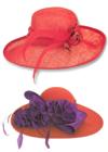 Red Hat Society Licensed Hats By Scala & Callanan