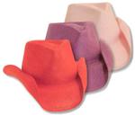 RH250S Shapeable Western Style - Red / Pink - Licensed Red Hat Society