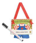 Mud Pie - Baby Boy's First Christmas Personalization Ornament