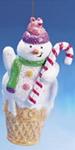 Snowman Ornament (Sugar Plum Fairy)