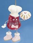 Large Gumdrop Baker w/Cake Ornament (Sugar Plum Fairy)